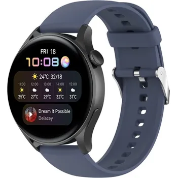 VSECHNONAMOBIL 60390 SILICONE Řemínek pro Huawei Watch 4 / Watch 4 Pro modrý