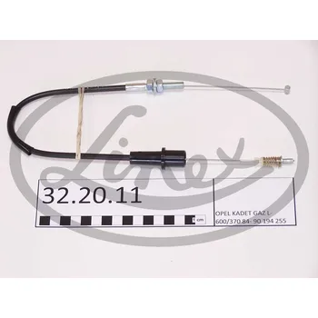 Lanko parkovací brzdy Lanko plynu, , 848957, 90194255, LINEX, 32.20.11