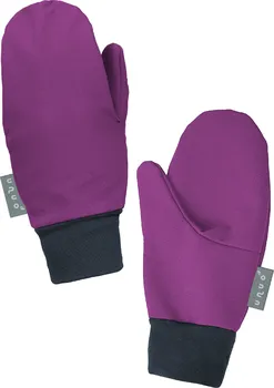Rukavice Unuo Dětské softshellové rukavice s fleecem Tap ostružinové