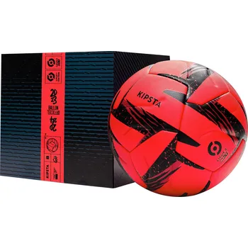 Fotbalový míč KIPSTA Fotbalový míč 2. ligy BKT oficiální Match Ball Zima 2023 s krabicí 5 RŮŽOVÁ|ČERVENÁ
