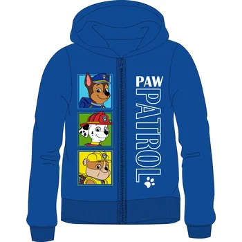 Dětská móda Paw Patrol - Tlapková patrola -Licence Chlapecká mikina - Paw Patrol 52182477, modrá Barva: Modrá, Velikost: 110-116