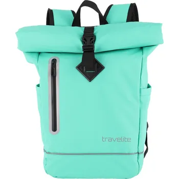 Městský batoh Travelite Basics Roll-up Plane 19 l barva: Green