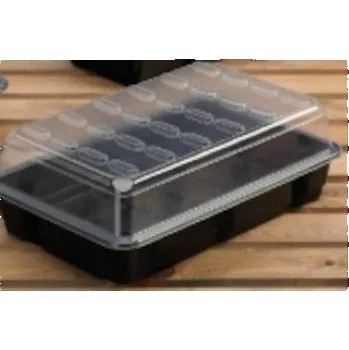 Minipařeniště Garland pařník Midi tvrdý plast, nevyhřívaný, 37.5x23x12.5cm Barva: Zelená