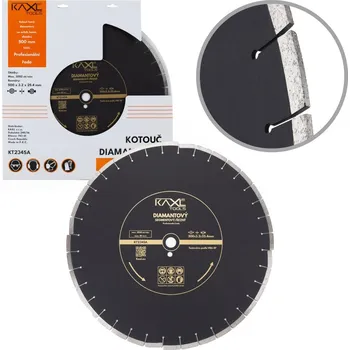 Řezný kotouč Kotouč řezný diamantový na asfalt, beton, dlaždice 500mm KAXL