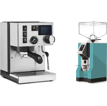 Kávovar Rancilio Silvia BC PID + Eureka Mignon Specialita, CR tiffany…