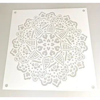 Šablona 30x30 - mandala 8