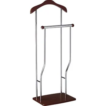 Věšák Nábytek PEGAS s.r.o. Věšák němý sluha GREG, chrom/wenge