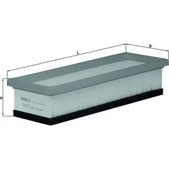 Vzduchový filtr Vzduchový filtr, , 1542777, 1706917, 51772186, 51775326, 51806861, 51885352, 52082554, 55192010, 55192012, 9S519601A1A, 9S519601AA, KNECHT, LX 1827