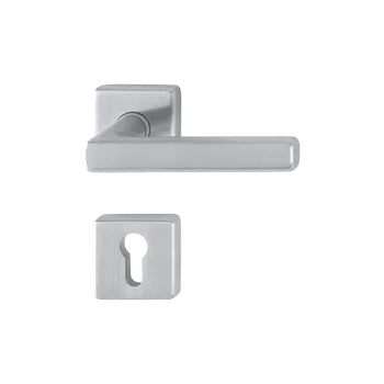 HOPPE Dallas interiérová klika Provedení: PZ (vložkový zámek), Povrch: F69 nerez