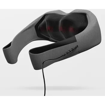 Masáž DECATHLON Elektronický masážní pás BÉŽOVÁ|ČERNÁ