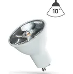 LED žárovka GU10 230V 6W neutrální bílá s čočkou, SPECTRUM WOJ14104
