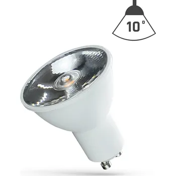 Žárovka LED žárovka GU10 230V 6W neutrální bílá s čočkou, SPECTRUM WOJ14104