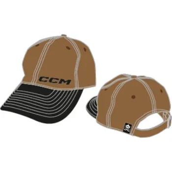 Kšiltovka CCM Kšiltovka CCM All Outside Slouch, Barva BRO 698764
