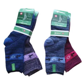 Dámské ponožky Froté zdravotní ponožky zdravotní 2ks 65,- Velikost: 38-42, 39/42