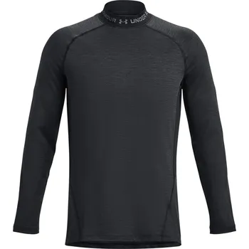 Pánské tričko Pánské funkční tričko s dlouhým rukávem Under Armour CG ARMOUR TWIST MOCK černé 1379820-001 - XXL | UK 5,5 | US 6