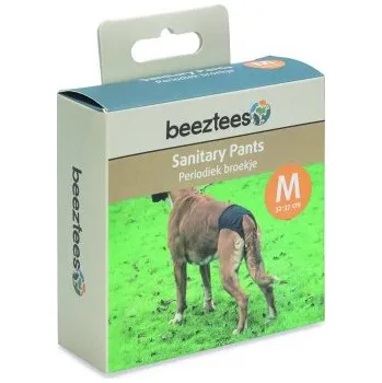 Obleček pro psa Beeztees Nylonové hárací kalhotky Černá M