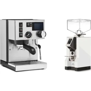 Kávovar Rancilio Silvia BC PID + Eureka Mignon Specialita, CR white