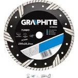 Diamantový kotouč, 230 x 22.2 mm, Turbo, , TOPEX, 57H630