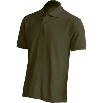 Pánské tričko Jhk Pánské polo triko JHK510 Khaki XXL