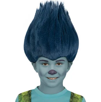 Karnevalová paruka Funiglobal - Paruka Branch pro děti - Trolové 3 -