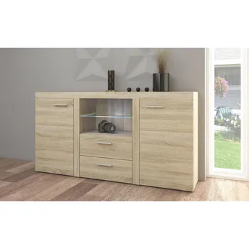 Komoda Nábytek PEGAS s.r.o. Komoda RIZO 2D2S, Dub sonoma