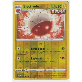 Karetní hra Pokémon karta Electrode 088/264 Reverse Holo - Fusion Strike