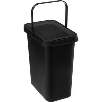 Odpadkový koš 5five Simply Smart Koš na odpadky, černý, 12 l