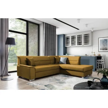 Pohovka Nábytek PEGAS s.r.o. Rohová sedací souprava BERGEN, Monolith 48, Pravá