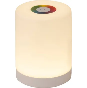 Lampička Eurolite AKKU Table Light RGB 41700320 akumulátorová stolní lampa bílá (difuzní)
