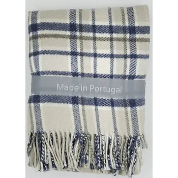 deka MIROS Deka KÁRO SMETANOVO MODRÁ 150 x 200 cm