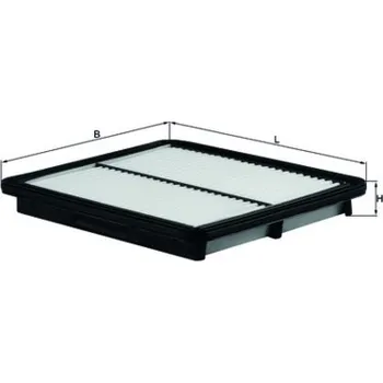 Vzduchový filtr Vzduchový filtr, , 281133E000, KNECHT, LX 1955