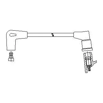 Zapalovací kabel zapalovací kabel, , BREMI, 312/40