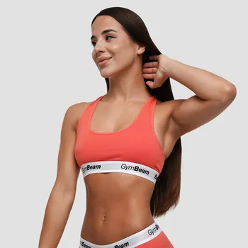 Podprsenka GymBeam Podprsenka Bralette Strawberry Red XS