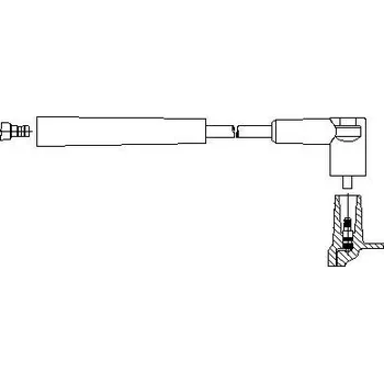 Zapalovací kabel zapalovací kabel, , BREMI, 352/45