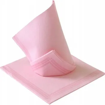 Papírový ubrousek Paper Design Ubrousky TENDANCE 38x38cm 2vrstvé Růžové s proužkem