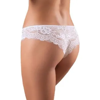 Kalhotky Dámské brazilky Leilieve 3254 bílé bílá M