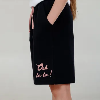 Dívčí kraťasy Dívčí kraťasy Ooh la la - černá 140