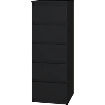 Komoda FALCO Komoda Malvína W5 černá