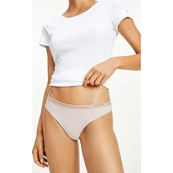 Dámské spodní prádlo Dámská tanga Tommy Hilfiger UW0UW03259 tělová L