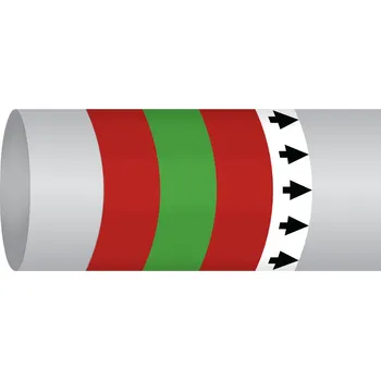 Pásek do tiskárny MPM-FIRE-127MMX30M-RD/GN/RD-ROLL