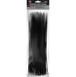 MA Professional Stahovací páska černá 4,8 x 430mm, 100ks