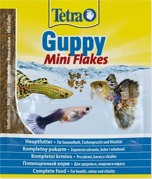 Krmivo pro rybičky Tetra Guppy Mini Flakes