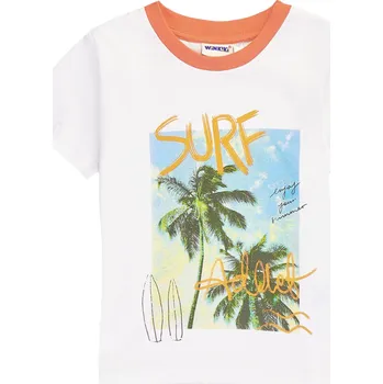 Chlapecké tričko Surf - bílá 98