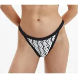 Dámské plavky Calvin Klein KW0KW01704 MONOGRAM bílá L