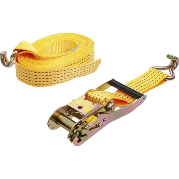 Upínací popruh BGS Diy BGS3494, Ráčnový upínací pás 8 m x 50 mm robustní a bezpečné upevnění