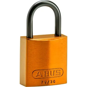 Visací zámek COMPACT ALU PADLOCK 25MM SHA KD ORG/6