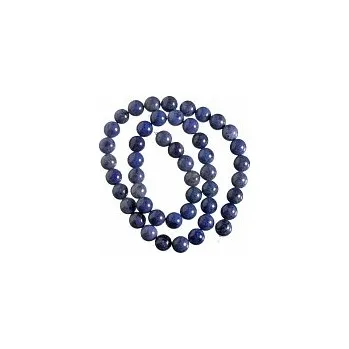 Korálek Dumortierit, 8 mm (48 ks)