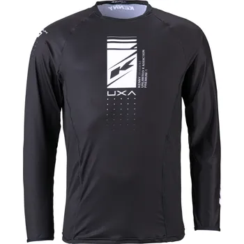 cyklistický dres KENNY dres TITANIUM 24 solid black - M