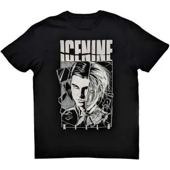 Pánské tričko Merch Ice Nine Kills: Ice Nine Kills Unisex T-shirt: Shower Scene Split Face (x-large) XL