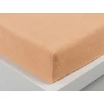 XPOSE® Froté prostěradlo Exclusive - meruňkové 200x220 cm, Froté + Prodloužená možnost vrácení zboží do 50 dnů